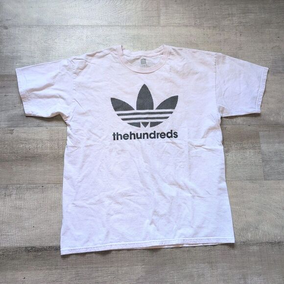 Vintage Y2K Adidas Originals X The Hundreds Skateboarding T Shirt size L - Picture 1 of 6